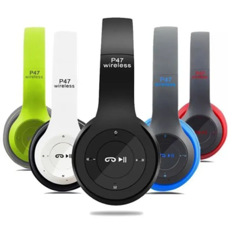 P47 Wireless Bluetooth Foldable Headphone - Image 2