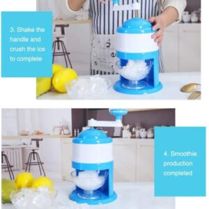 Gola Ganda Maker Ice Crusher Hand Ice Grinder with Stainless Steel Blade Ultra durablel Suitable for Summer Smoothies and Juice or for Iced Tea and Coffee