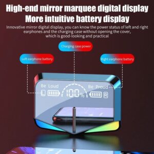 M28 TWS Bluetooth Earphone Wireless Headphones Earbuds Blutooth Handfree Headsets With Charging BoxM28 Bluetooth Earbuds 5.3 Gaming Earbuds