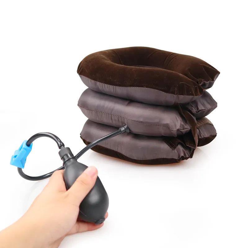 Neck Stretcher Inflatable Air Neck Traction Apparatus Device Soft Neck Cervical Collar Pillow Pain Stress Pain Relief Tractor - Image 7