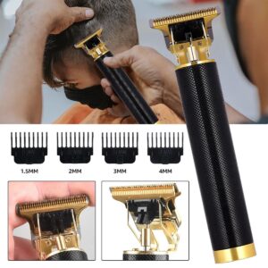 Black Color Rechargeable T9 Trimmer & Electric Hair Clipper, Beard Trimmer