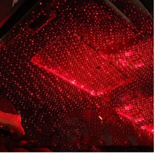 Romantic LED Car Roof Star Night Light Projector Atmosphere Galaxy Lamp USB Decorative Lamp Adjustable Auto Interior Decor Light