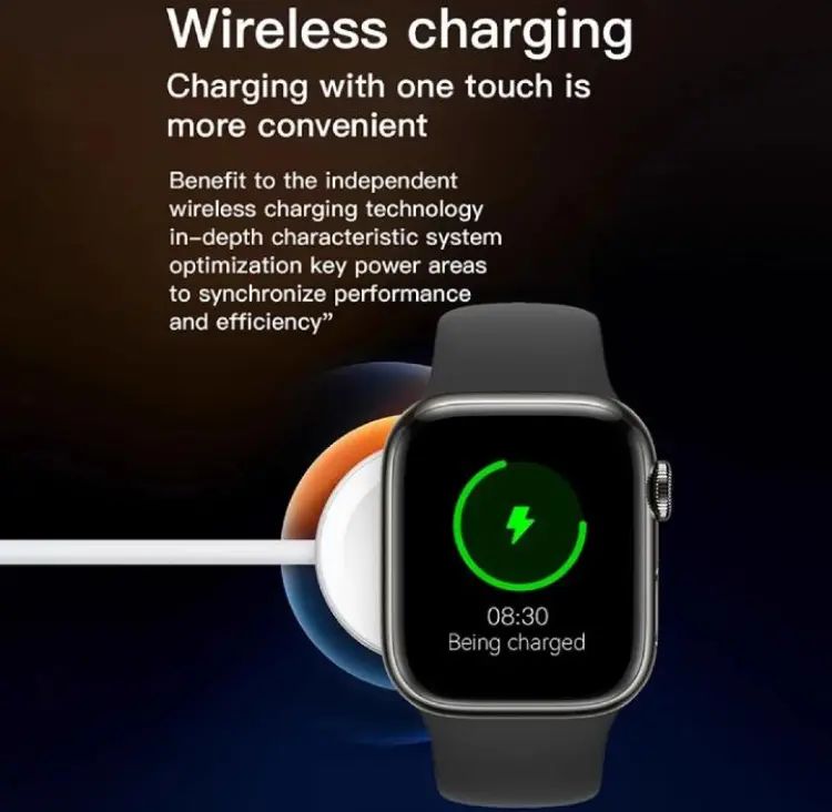 Watch9 Max Smart Watch Men Women Series Bluetooth Call NFC Wireless Charging Smartwatch - Image 4