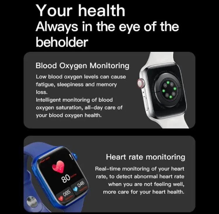 Watch9 Max Smart Watch Men Women Series Bluetooth Call NFC Wireless Charging Smartwatch - Image 5